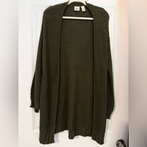 Daytrip Olive Cardigan Sweater